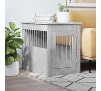 (concrete grey, 55 x 80 x 68 cm) vidaXL Dog Crate Furniture Pet Doghouse Dog Kennel Dog Cage Engineered Wood