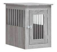 vidaXL Dog Crate Furniture Grey Sonoma 45x62x59 cm Engineered Wood