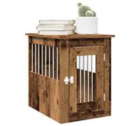 vidaXL Dog Crate Furniture Old Wood 45x62x59 cm Engineered Wood