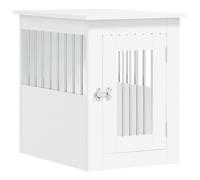 vidaXL Dog Crate Furniture White 45x62x59 cm Engineered Wood
