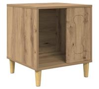 vidaXL Dog Kennel Craft Oak 44 x 42 x 49 cm Wood Composite Living Room Rectangular Minimalist Design Multifunctional Storage Durable Materials Modern Exterior