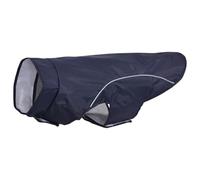 vidaXL Dog Raincoat with Reflective Strips Polyester L, Waterproof Dog Coat, Puppy Rain Jacket, Dog Rain Cloth