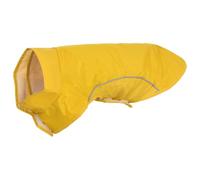 vidaXL Dog Raincoat with Reflective Strips Polyester M, Waterproof Dog Coat, Puppy Rain Jacket, Rain Cloth for Dogs