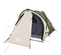 vidaXL Dome Camping Tent for 2 Persons - Lightweight, Green, 185T Taffeta Material, Waterproof, Ventilated Design - Includes Carry Bag
