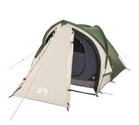vidaXL Dome Camping Tent for 2 Persons - Lightweight, Green, 185T Taffeta Material, Waterproof, Ventilated Design - Includes Carry Bag