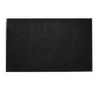 vidaXL Door Mat 90x150cm Black PVC Home Front Door Welcome Entrance Rug Carpet