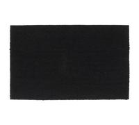 vidaXL Door Mat Black 50x80 cm Tufted Coir