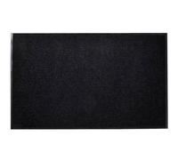 vidaXL Door Mat PVC 90x120cm Black Home Front Door Welcome Floor Carpet Rug