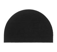 vidaXL Door Mat Floor Mat Entrance Mat Doormat Black Half Round Tufted Coir