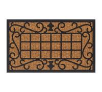 vidaXL Door Mat Floor Mat Entrance Mat Doormat Rectangular Rubber and Coir