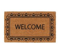 vidaXL Door Mat Floor Mat Outdoor Mat Entrance Doormat Natural Tufted Coir