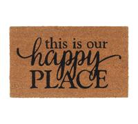 vidaXL Door Mat Floor Mat Outdoor Mat Entrance Doormat Natural Tufted Coir