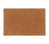 vidaXL Door Mat Natural 65x100 cm Tufted Coir