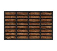 Vidaxl Door Mat Rectangular 45X75 Cm Rubber And Coir