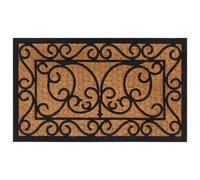 vidaXL Door Mat Floor Mat Entrance Mat Doormat Rectangular Rubber and Coir