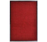 vidaXL Door Mat PVC Home Garden Red 117x220cm Welcome Entrance Rug Carpet