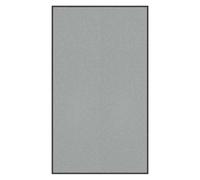 vidaXL doormat 115x200 cm - absorbent grey rug for entryway, proven anti-slip mud trap for home & office indoor/outdoor use