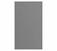 vidaXL doormat - anthracite 115x200 cm - non-slip durable entry mat for indoor/outdoor mudroom - polypropylene with pvc backing - porch/laundry/debris trapper rug