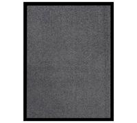 vidaXL Doormat Anthracite Decorative Barrier Welcome Front Door Mat Area Rug