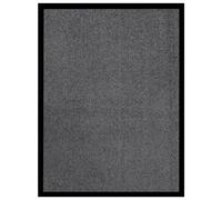 vidaXL Doormat Anthracite Decorative Barrier Welcome Front Door Mat Area Rug