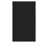 vidaXL Doormat Black 115x200 cm