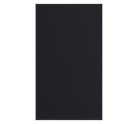 vidaXL Doormat Black 115x200 cm