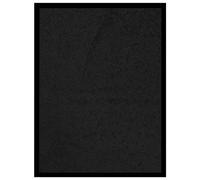 vidaXL Doormat Black 40x60 cm