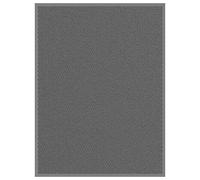 vidaXL Doormat Black 90x120 cm