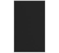 vidaXL Doormat Black 90x150 cm