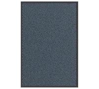 vidaXL doormat blue 60x90 cm - absorbent non-slip polypropylene mat for porches/mudrooms