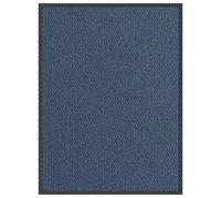 vidaXL Doormat Blue 90x120 cm