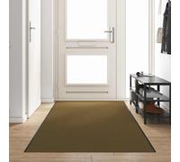 vidaXL Doormat Brown and Black 120 x 400 cm 100% Polyamide