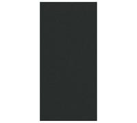 vidaXL Black Doormat - Synthetic Polyamide Mat for Indoor/Outdoor Use, 250 x 120 cm Rectangular Medium Pile