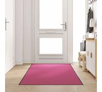 vidaXL Doormat Other Pink and Black 120 x 250 cm Polyamide and PVC