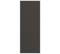Vidaxl Doormat Stripe Black And Grey 115X300 Cm