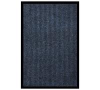 VidaXL Doormat Striped Blue 80X120Cm, Blue