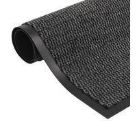 VidaXL Doormat Tufted 60X150Cm Anthracite, Black