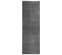 vidaXL Doormat Washable Anthracite 60x180 cm