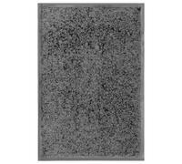 vidaXL Doormat Washable Black 40x60 cm