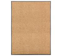 Vidaxl Doormat Washable Cream 90X120 Cm