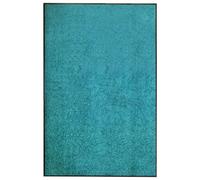 Vidaxl Doormat Washable Cyan 120X180 Cm