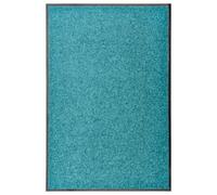 Vidaxl Doormat Washable Cyan 60X90 Cm