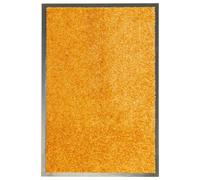 vidaXL Doormat Washable Orange Home Garden Barrier Entrance Rug for Front Door
