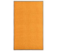 Vidaxl Doormat Washable Orange 90X150 Cm