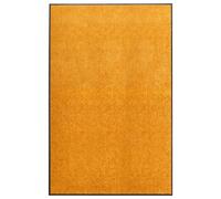 vidaXL Doormat Washable Orange Home Garden Barrier Entrance Rug for Front Door