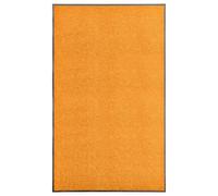 vidaXL Doormat Washable Orange Home Garden Barrier Entrance Rug for Front Door
