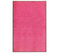 vidaXL Doormat Washable Pink Home Garden Barrier Entrance Rug for Front Door