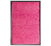 vidaXL Doormat Washable Pink 40x60 cm