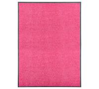vidaXL Doormat Washable Pink 90x120 cm