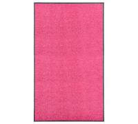 vidaXL Doormat Washable Pink Home Garden Barrier Entrance Rug for Front Door